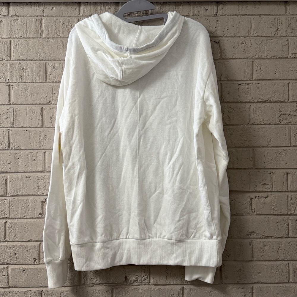 Peanuts Snoopy White Hoodie with Black Accents. M(38-40) NWT - Picture 5 of 7